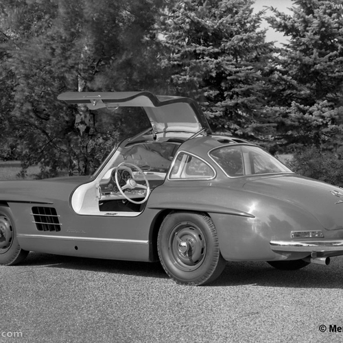1957 Mercedes-Benz 300 SL W198 Rear View