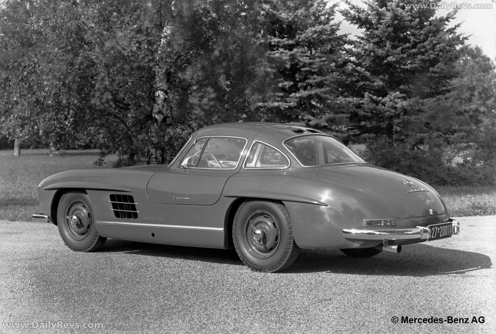 1957 Mercedes-Benz 300 SL W198 Rear View