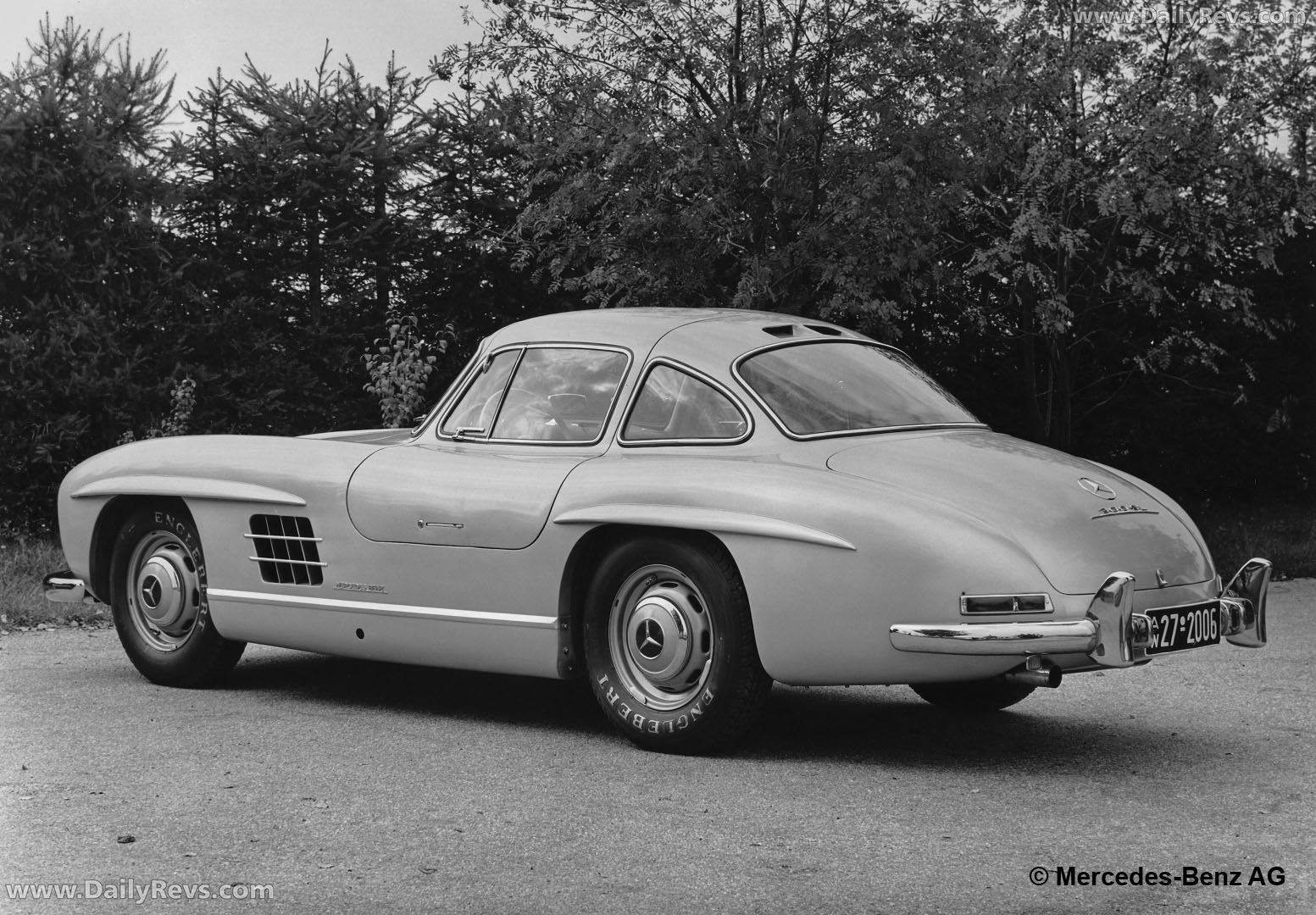 1957 Mercedes-Benz 300 SL W198 Rear View