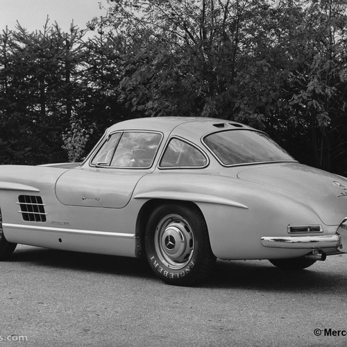 1957 Mercedes-Benz 300 SL W198 Rear View