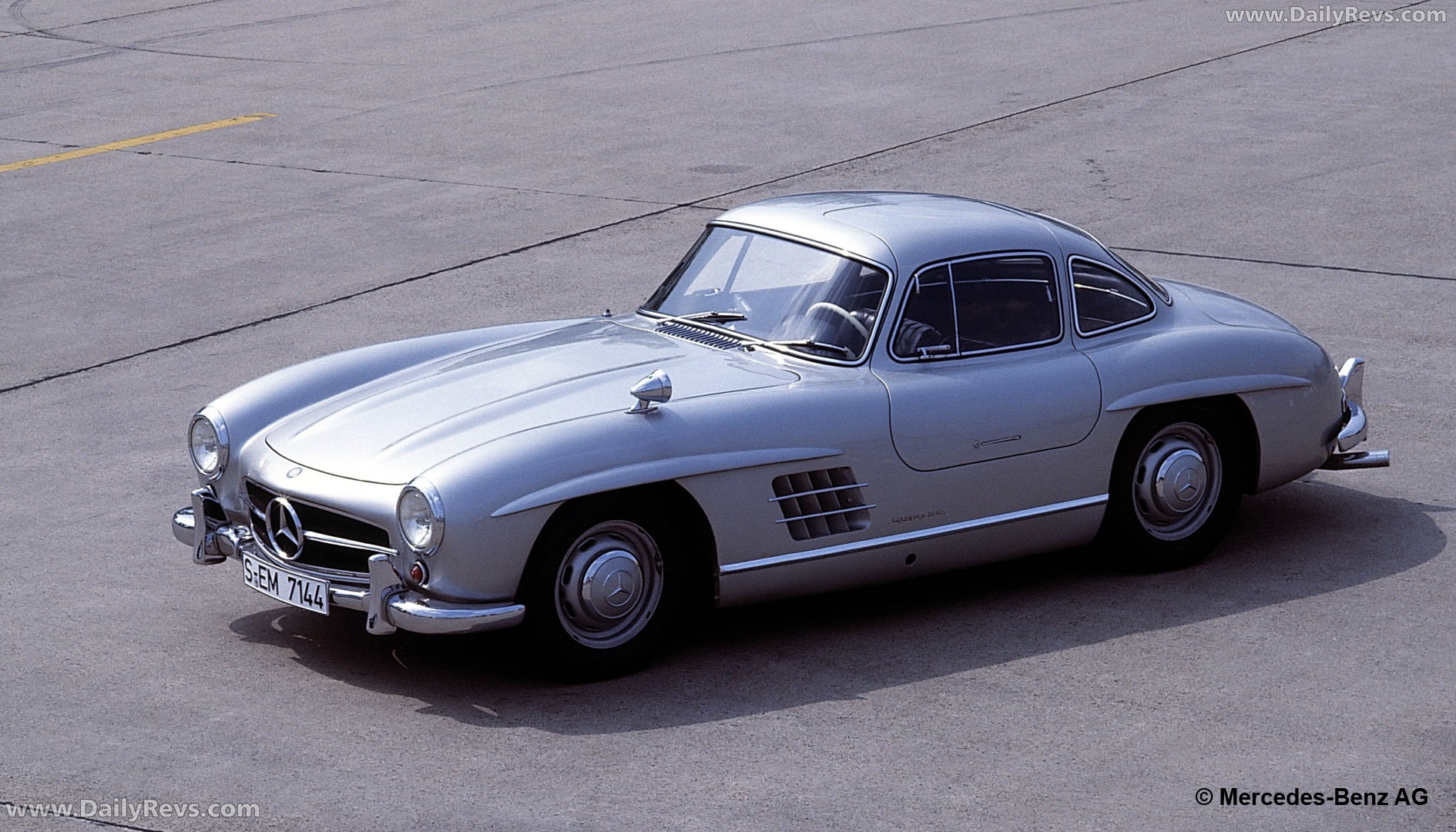 1957 Mercedes-Benz 300 SL W198 Top View