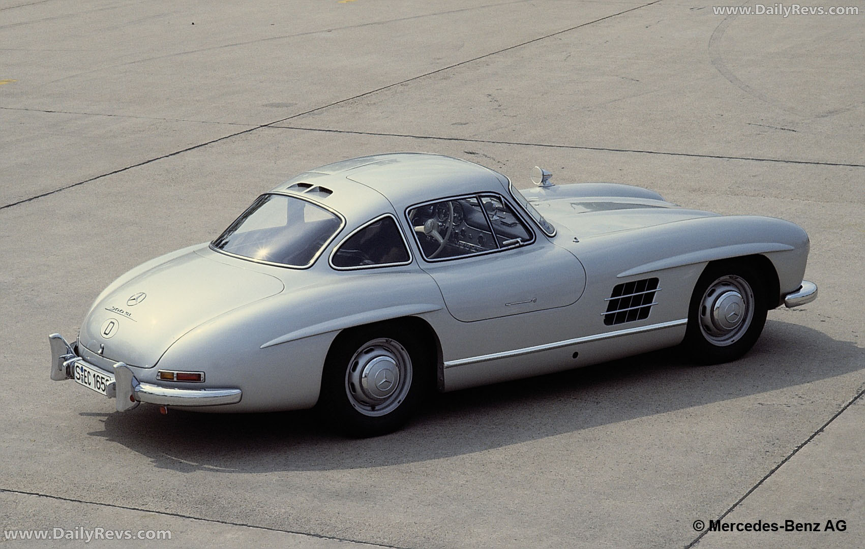 1957 Mercedes-Benz 300 SL W198 Top View