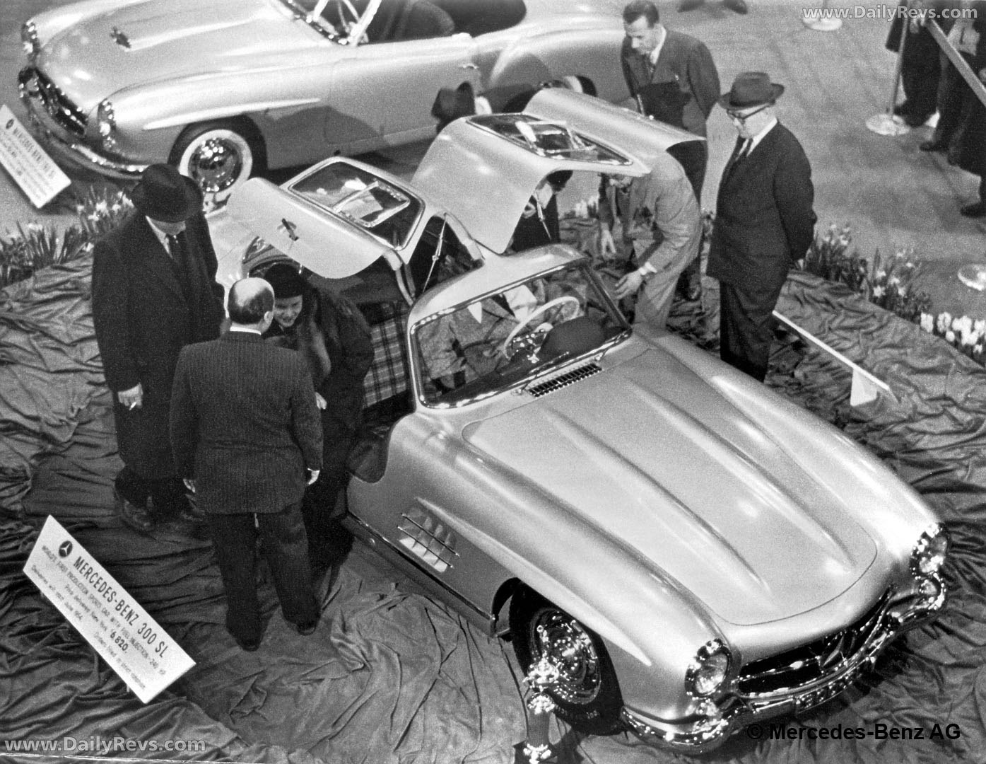 1957 Mercedes-Benz 300 SL W198 Top View