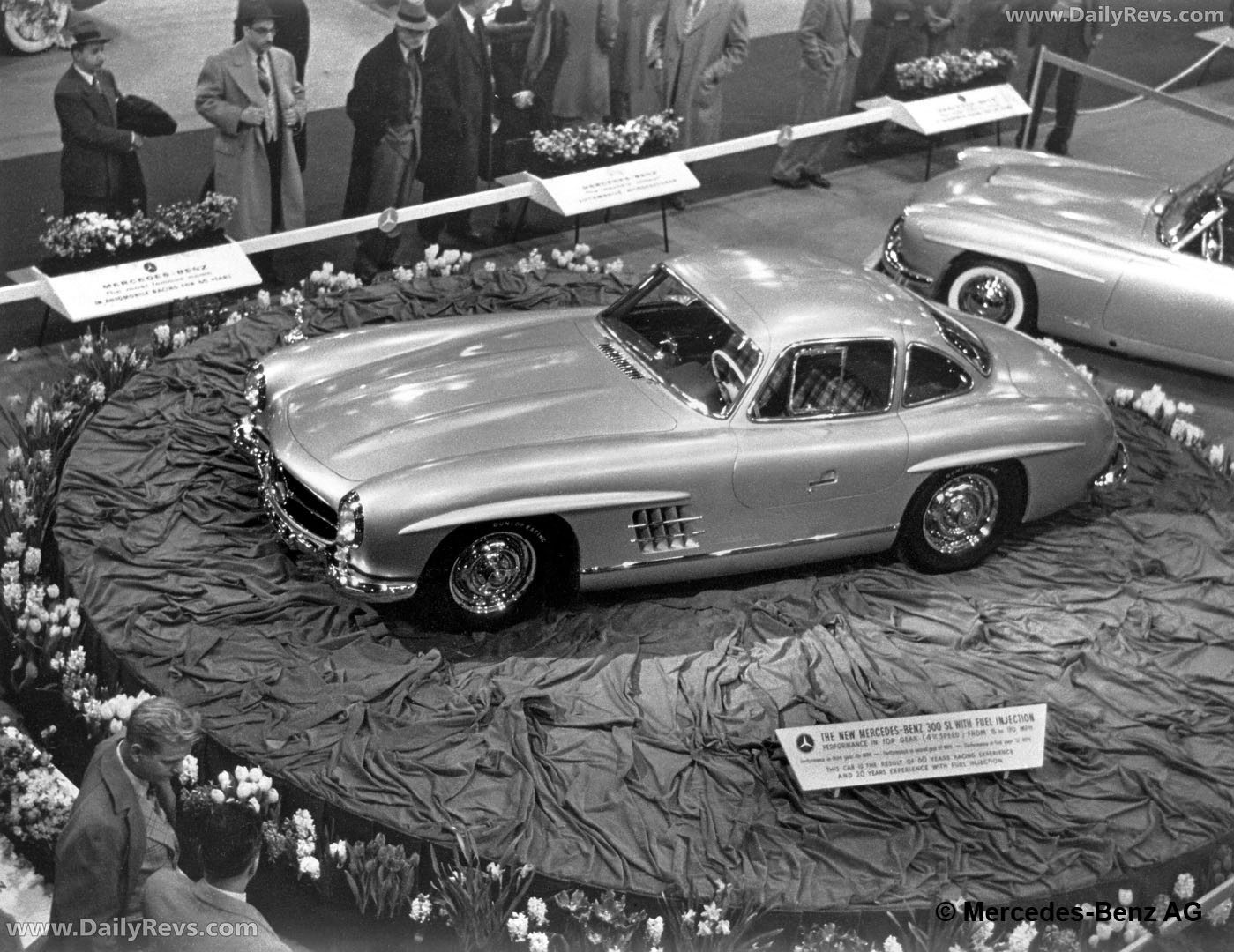 1957 Mercedes-Benz 300 SL W198 Top View