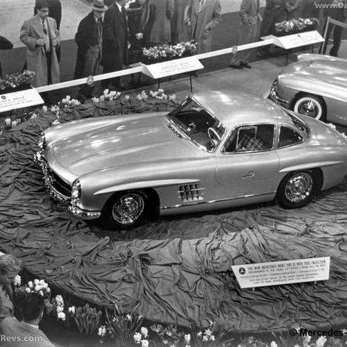1957 Mercedes-Benz 300 SL W198 Top View