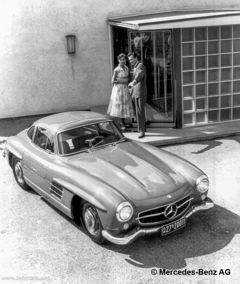 1957 Mercedes-Benz 300 SL W198 Top View