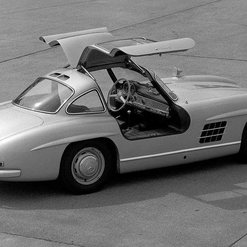1957 Mercedes-Benz 300 SL W198 Top View