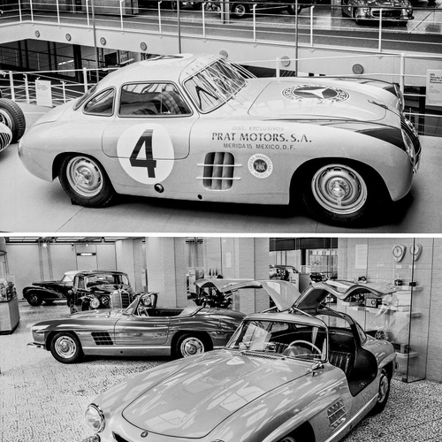 1957 Mercedes-Benz 300 SL W198 Top View