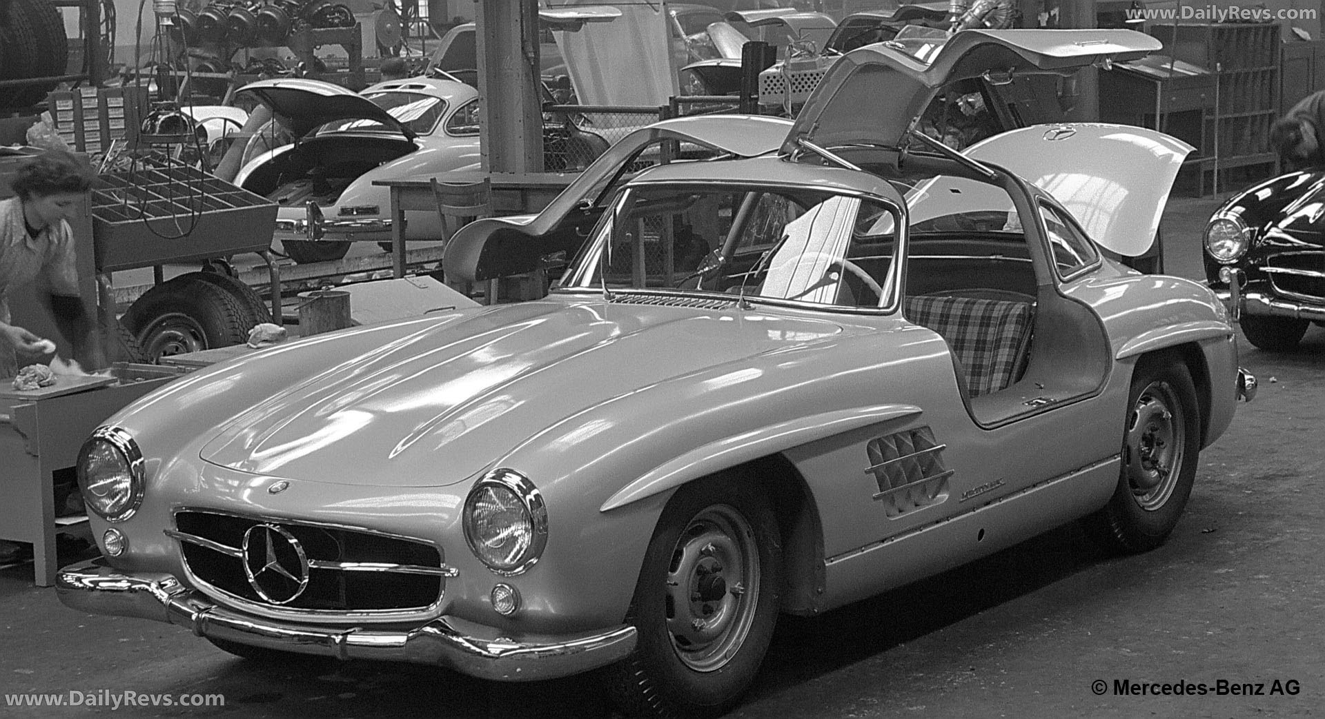 1957 Mercedes-Benz 300 SL W198 Front View
