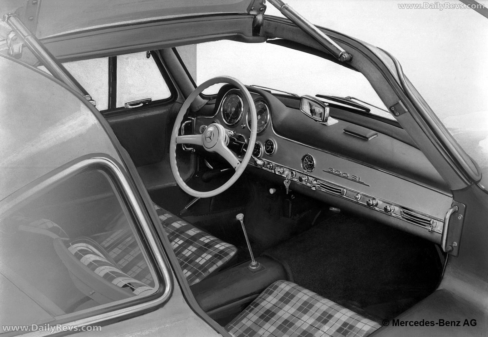 1957 Mercedes-Benz 300 SL W198 Interior