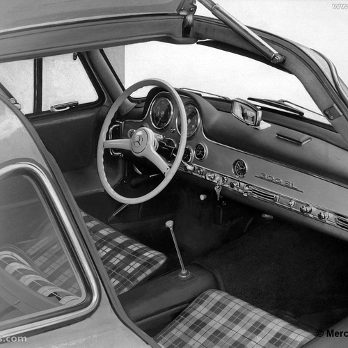 1957 Mercedes-Benz 300 SL W198 Interior