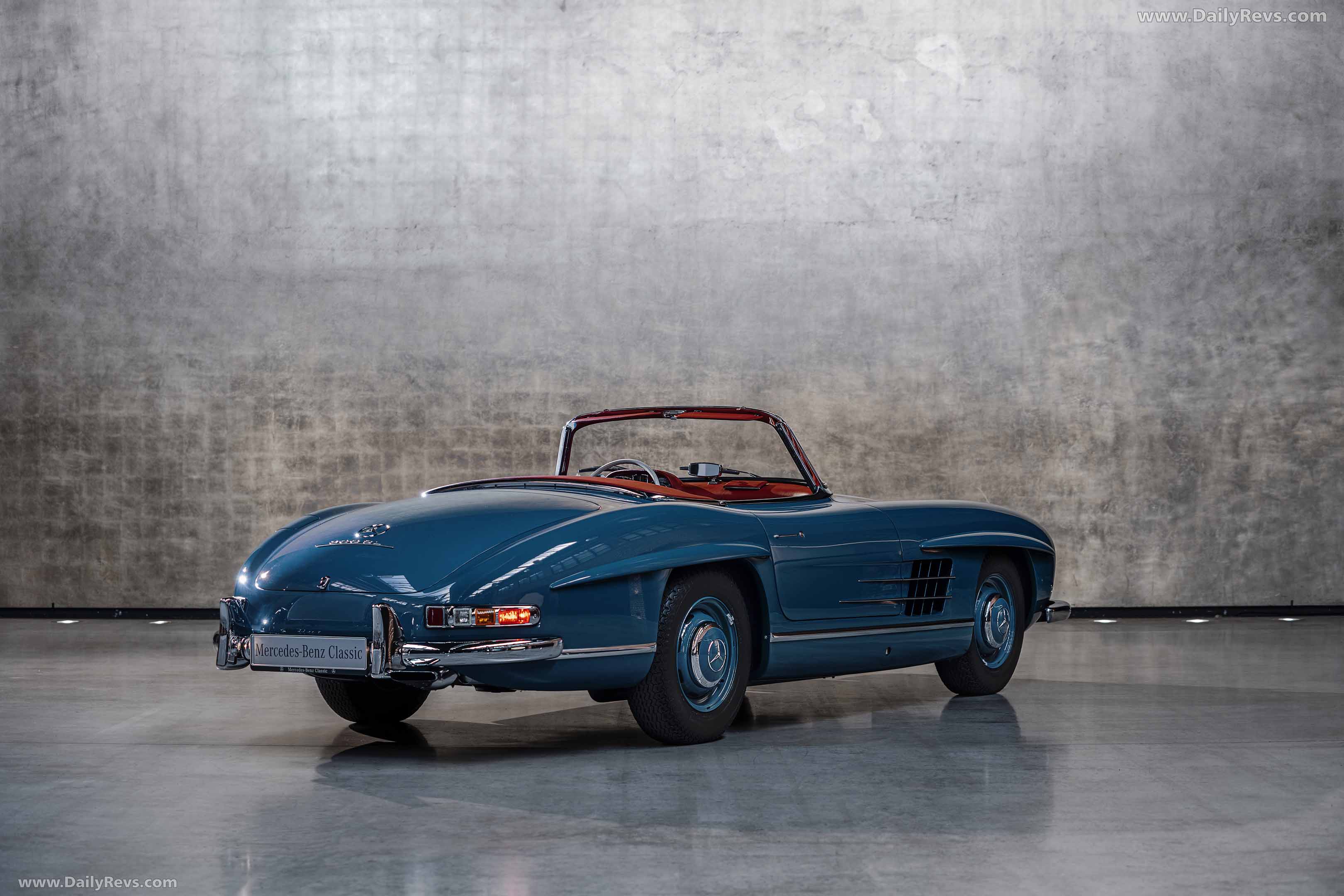 1957 Mercedes-Benz 300 SL Roadster W198 Rear View