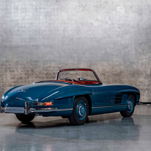 1957 Mercedes-Benz 300 SL Roadster W198 Rear View