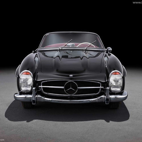 1957 Mercedes-Benz 300 SL Roadster W198 Front View