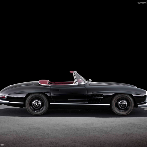 1957 Mercedes-Benz 300 SL Roadster W198 Side View
