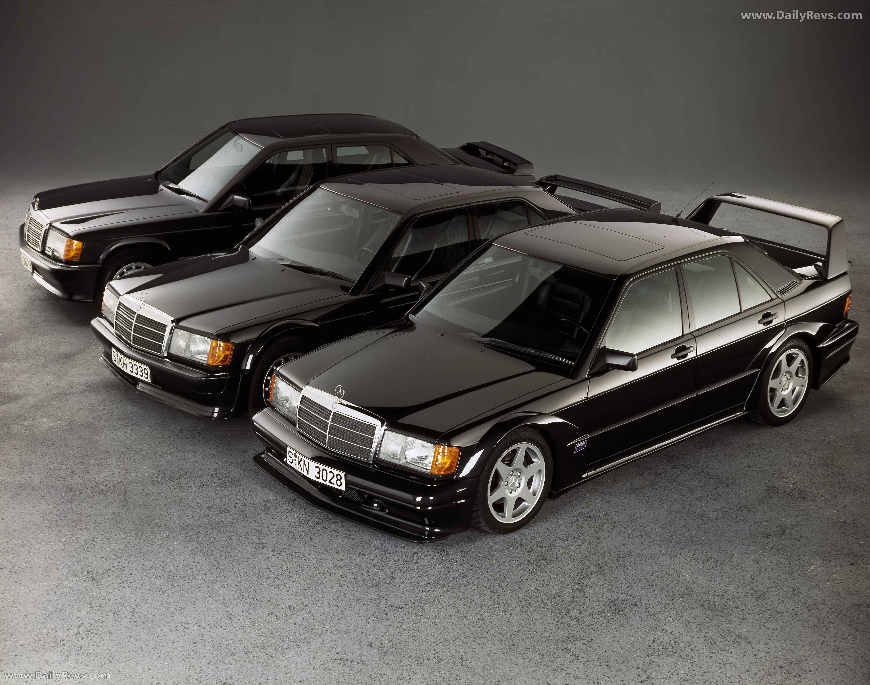 1990 Mercedes-Benz 190E EVO 2 W201 Top View