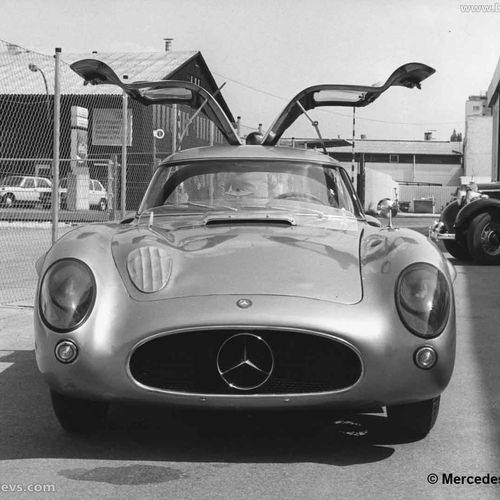 1955 Mercedes-Benz 300 SLR W196 S Front View
