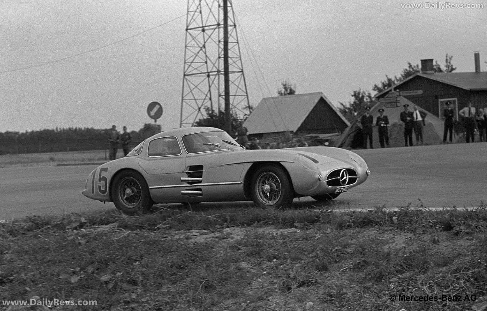 1955 Mercedes-Benz 300 SLR W196 S Front View