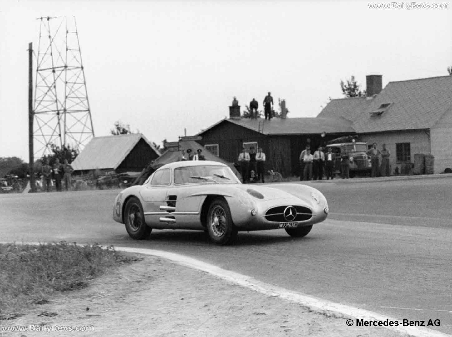 1955 Mercedes-Benz 300 SLR W196 S Front View
