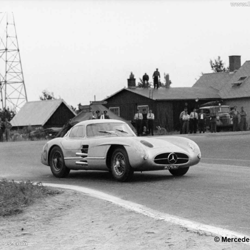 1955 Mercedes-Benz 300 SLR W196 S Front View
