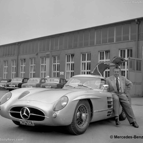1955 Mercedes-Benz 300 SLR W196 S Front View