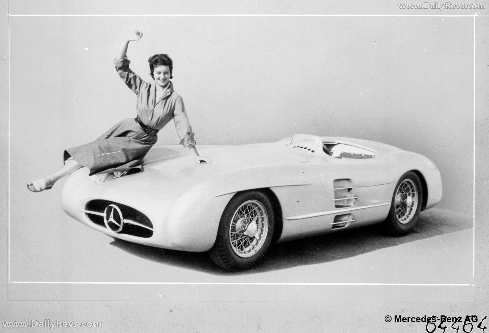1955 Mercedes-Benz 300 SLR W196 S Front View