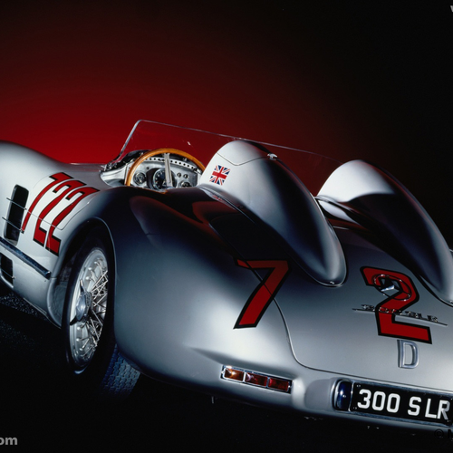 1955 Mercedes-Benz 300 SLR W196 S Rear View