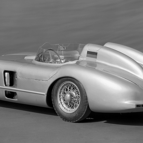 1955 Mercedes-Benz 300 SLR W196 S Rear View