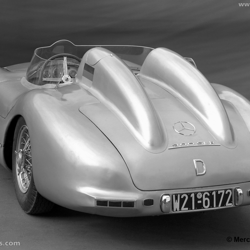 1955 Mercedes-Benz 300 SLR W196 S Rear View