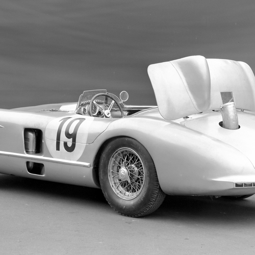1955 Mercedes-Benz 300 SLR W196 S Rear View