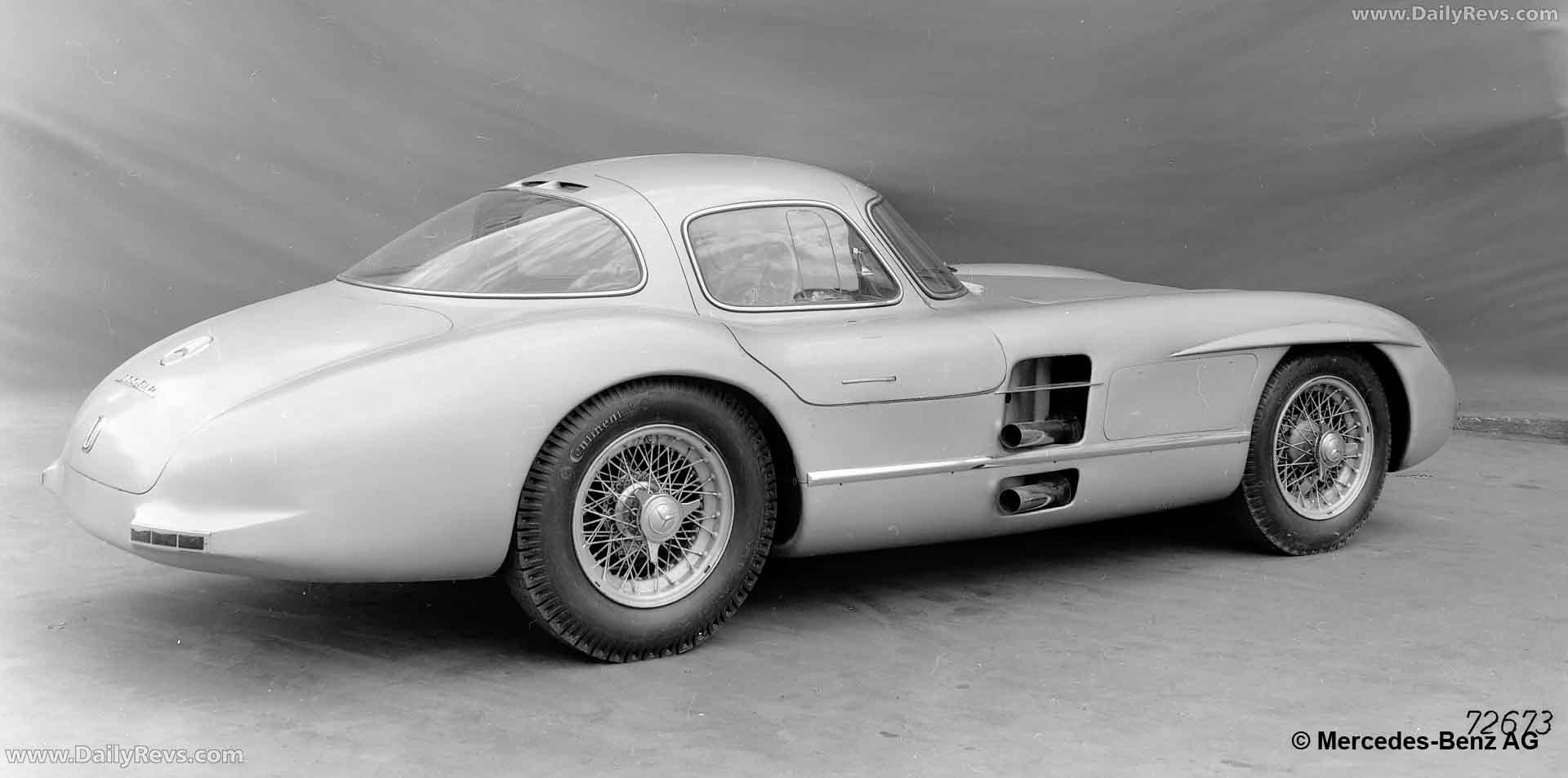 1955 Mercedes-Benz 300 SLR W196 S Rear View
