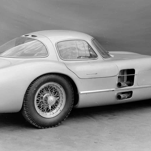 1955 Mercedes-Benz 300 SLR W196 S Rear View