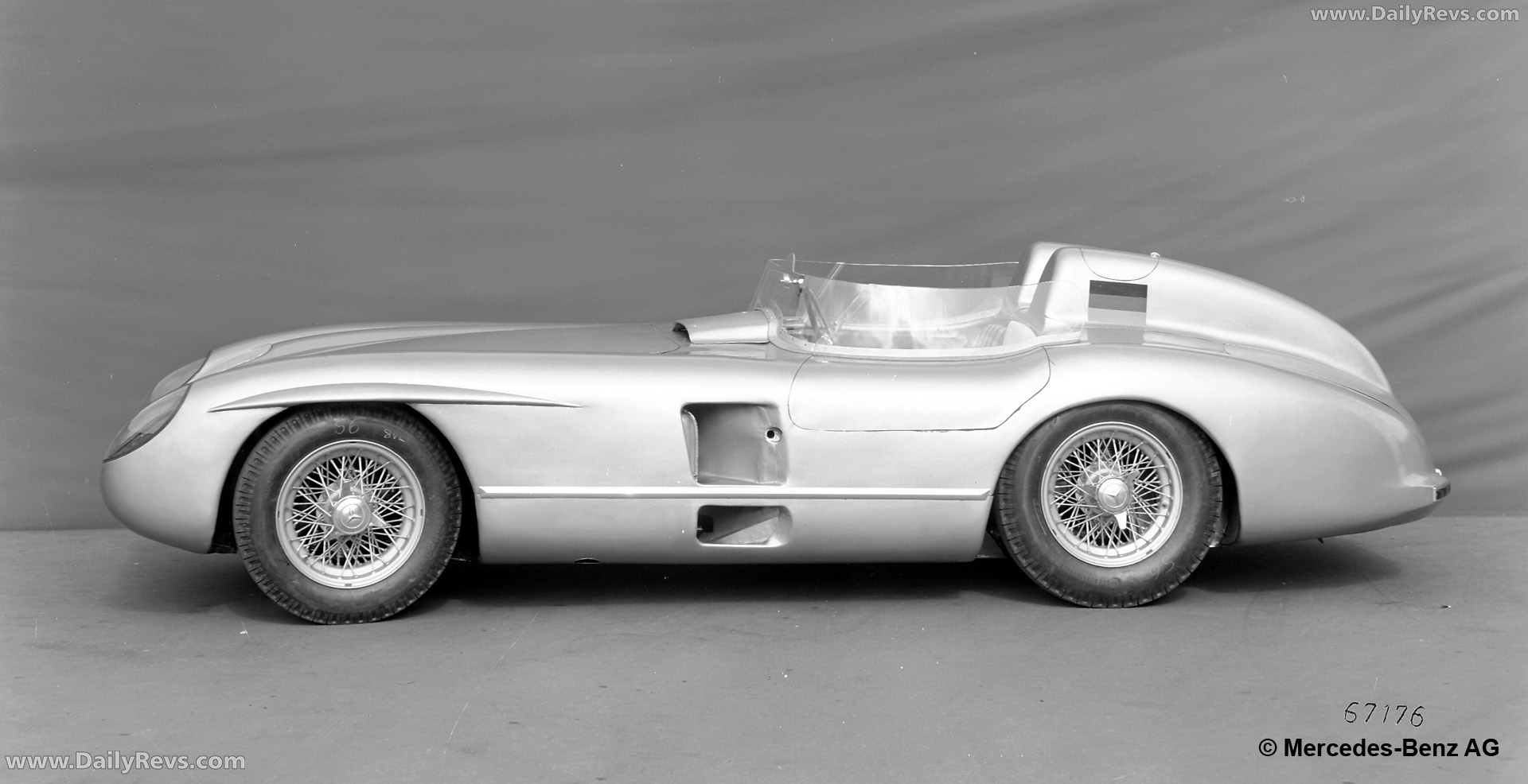 1955 Mercedes-Benz 300 SLR W196 S Side View