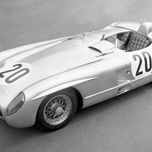 1955 Mercedes-Benz 300 SLR W196 S Top View