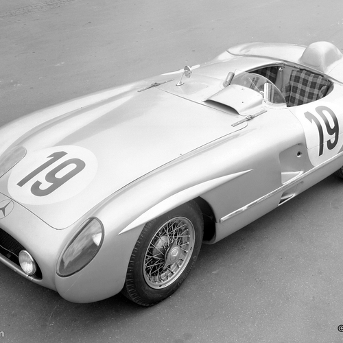 1955 Mercedes-Benz 300 SLR W196 S Top View