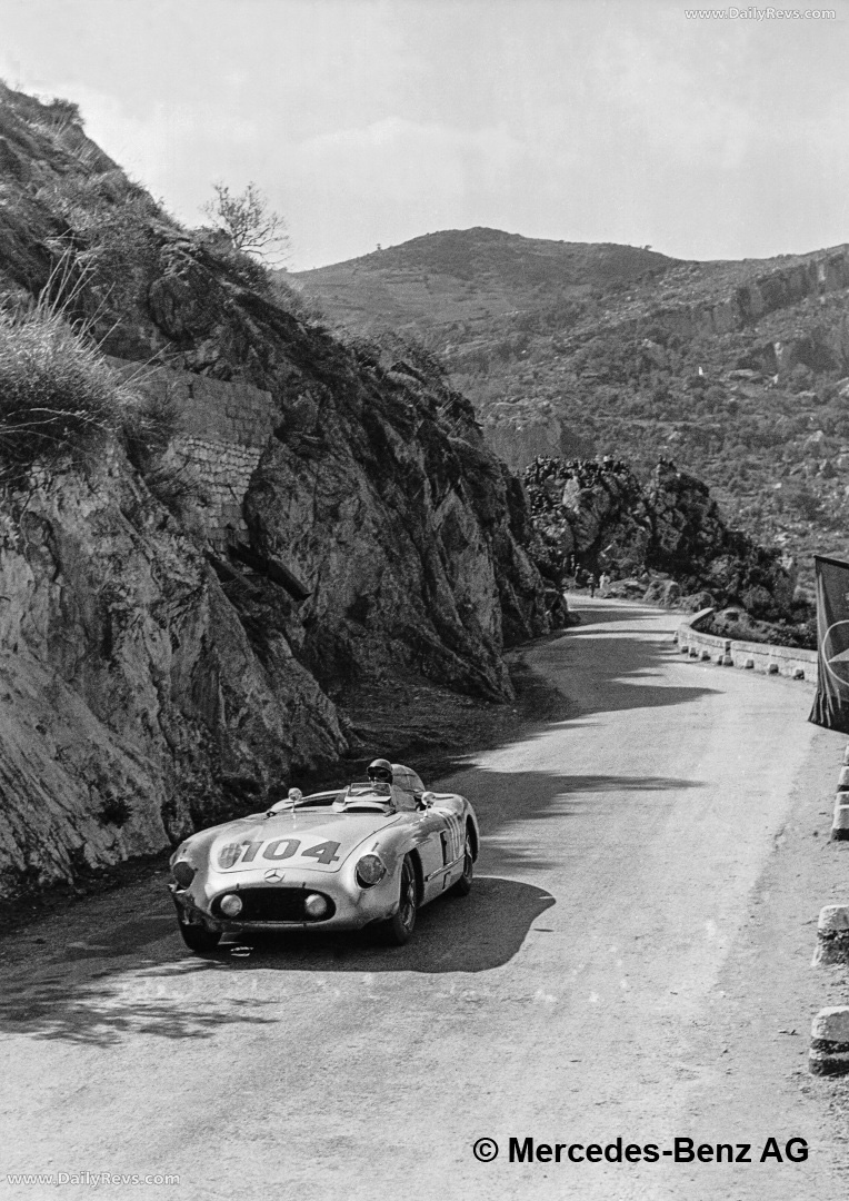 1955 Mercedes-Benz 300 SLR W196 S Top View