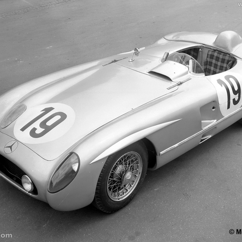 1955 Mercedes-Benz 300 SLR W196 S Top View