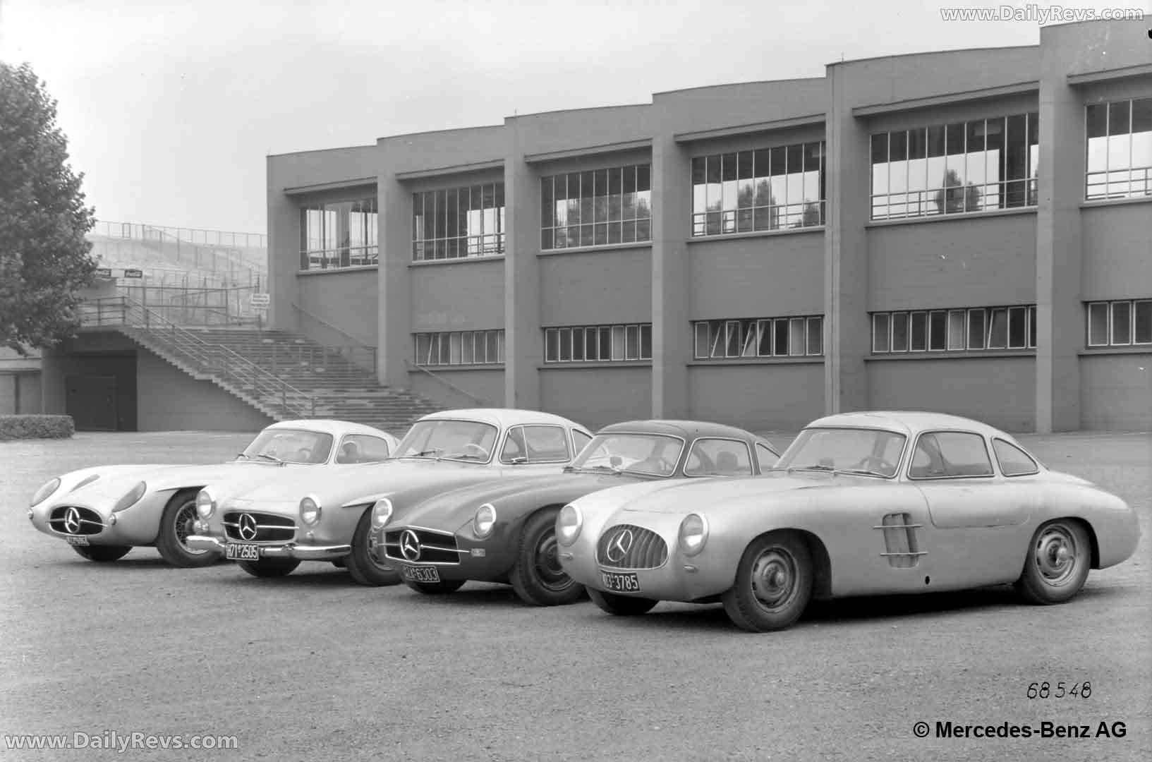 1955 Mercedes-Benz 300 SLR W196 S Front View