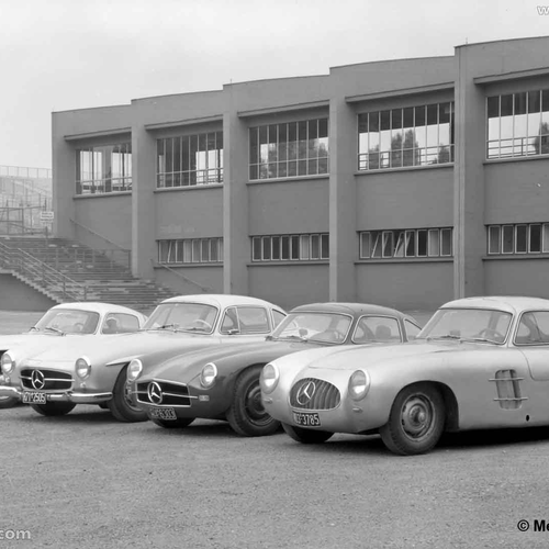 1955 Mercedes-Benz 300 SLR W196 S Front View