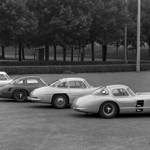 1955 Mercedes-Benz 300 SLR W196 S Rear View