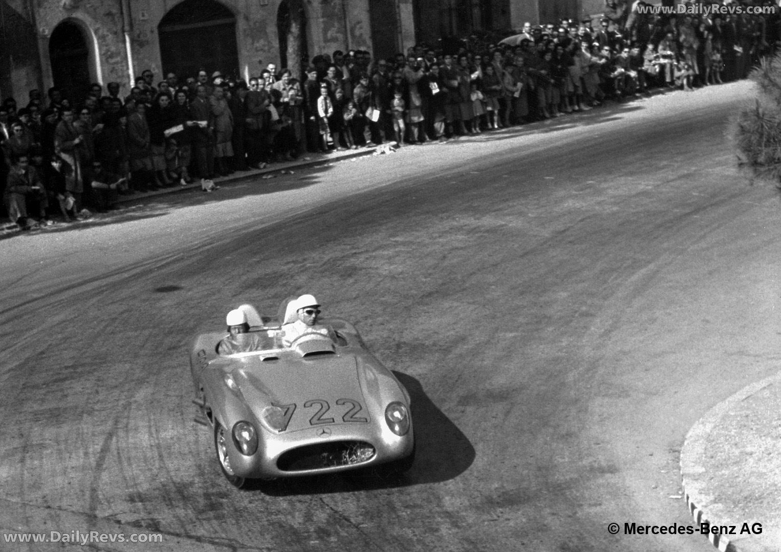 1955 Mercedes-Benz 300 SLR W196 S Top View