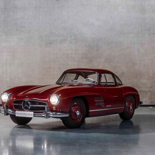 1954 Mercedes-Benz 300 SL Gullwing W198 Front View