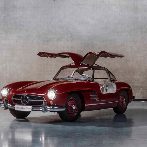 1954 Mercedes-Benz 300 SL Gullwing W198 Front View
