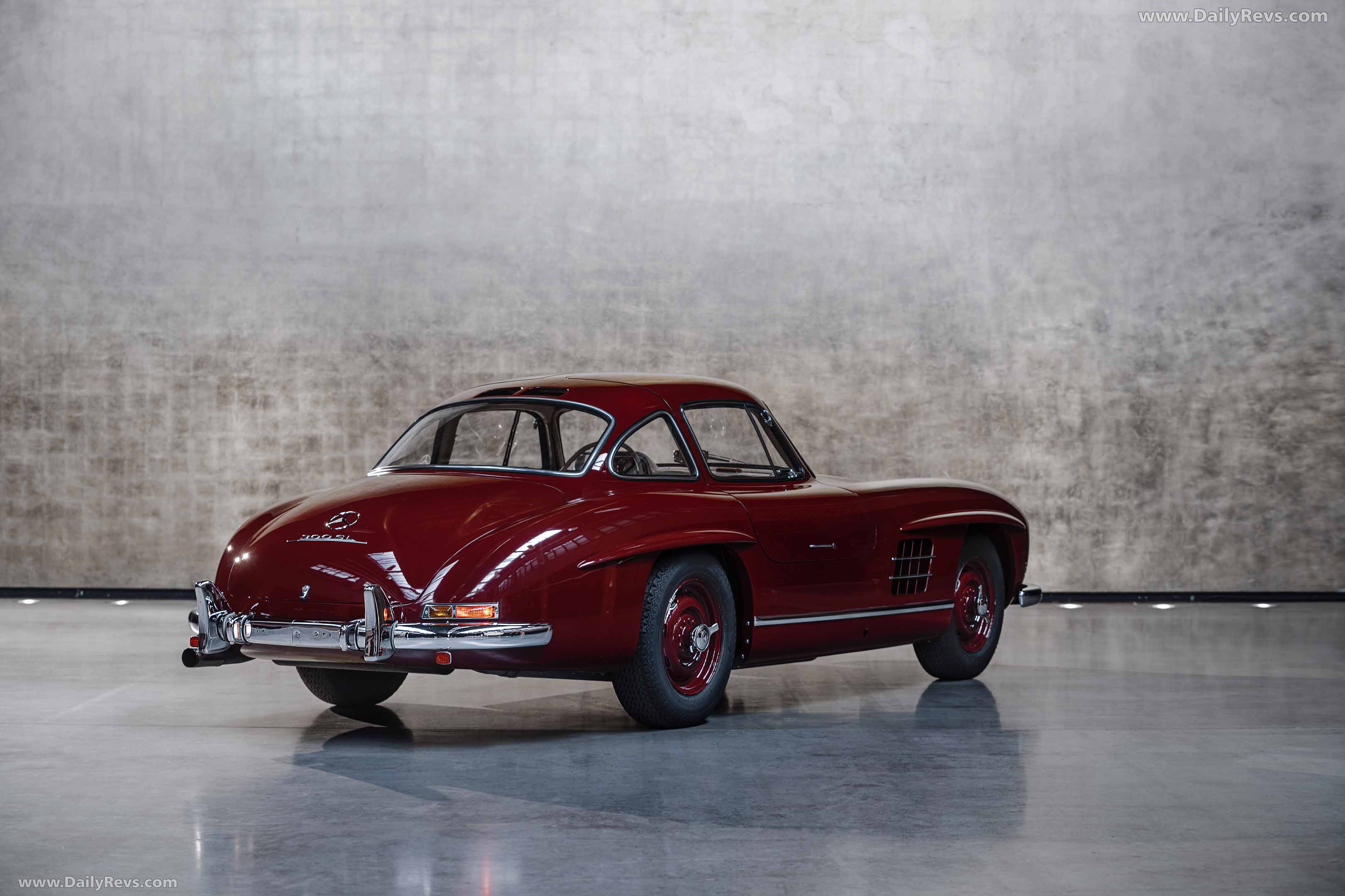 1954 Mercedes-Benz 300 SL Gullwing W198 Rear View