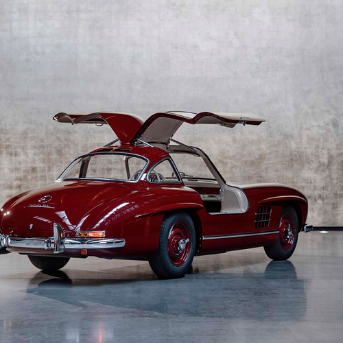 1954 Mercedes-Benz 300 SL Gullwing W198 Rear View