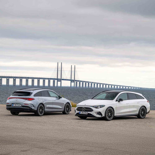 2026 Mercedes-Benz CLA Shooting Brake X118 Front View
