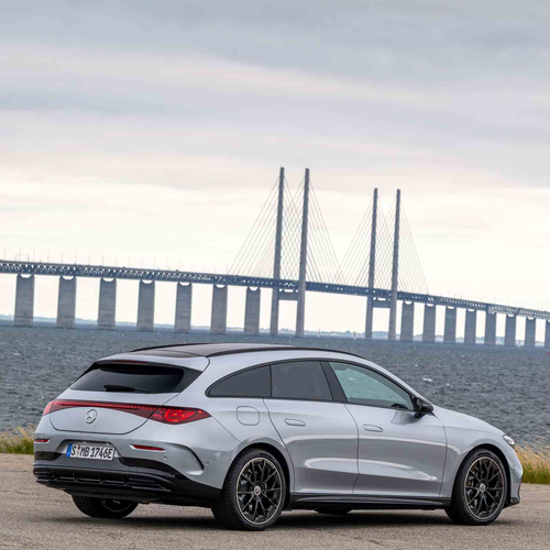 2026 Mercedes-Benz CLA Shooting Brake X118 Rear View