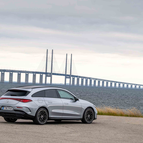 2026 Mercedes-Benz CLA Shooting Brake X118 Rear View
