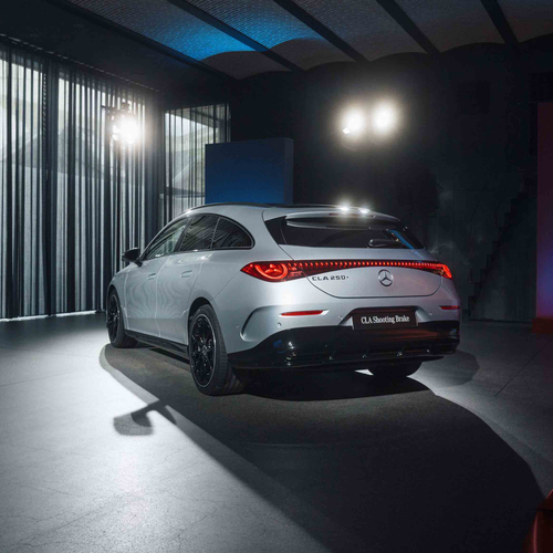 2026 Mercedes-Benz CLA Shooting Brake X118 Rear View