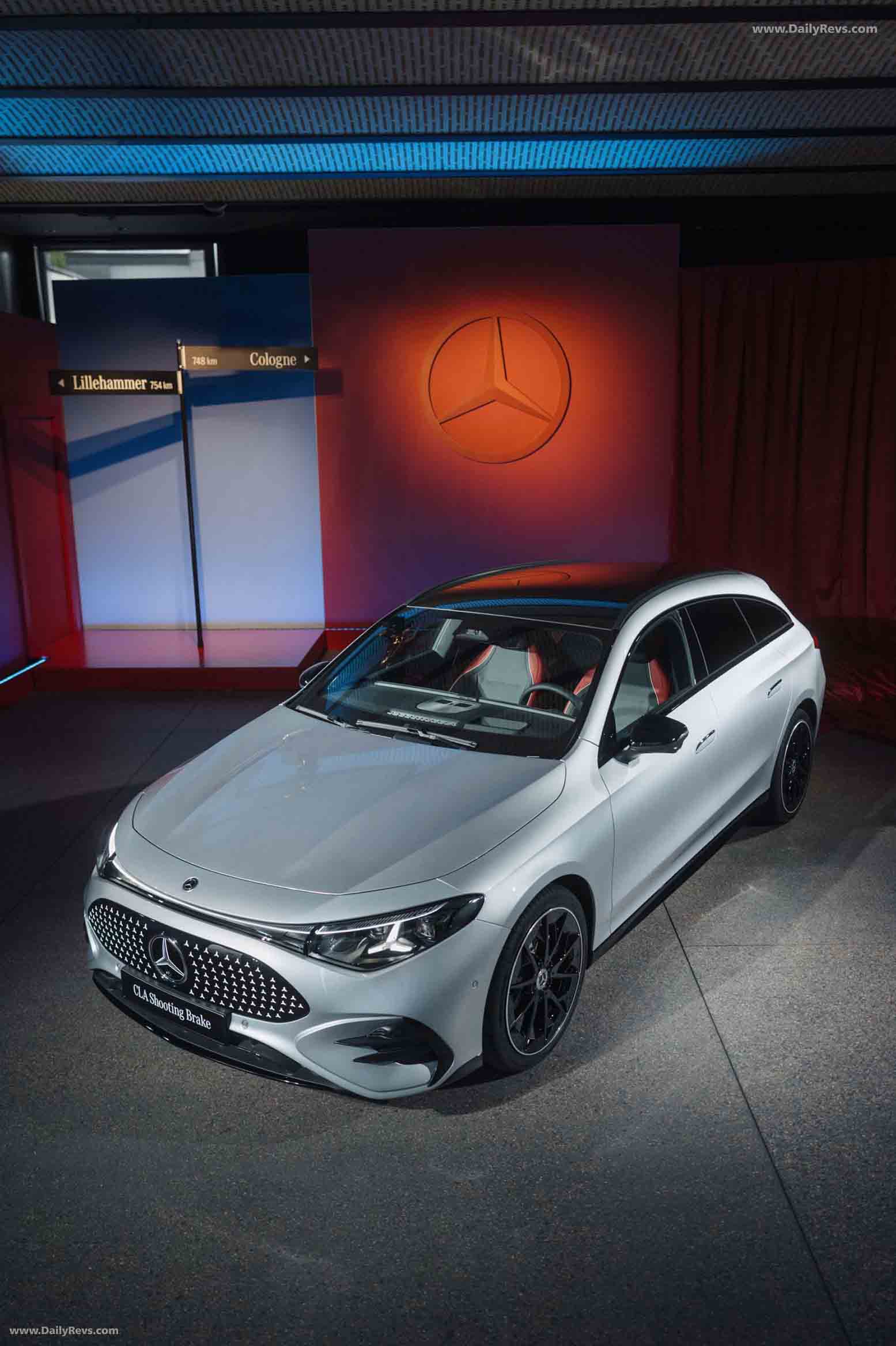 2026 Mercedes-Benz CLA Shooting Brake X118 Top View